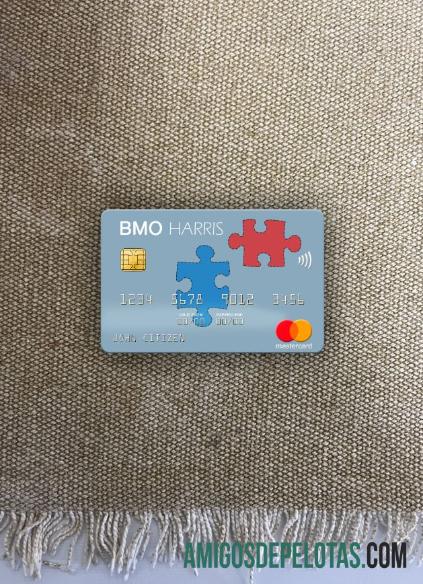 EUA BMO Harris Bank Mastercard Photolook Front amostra